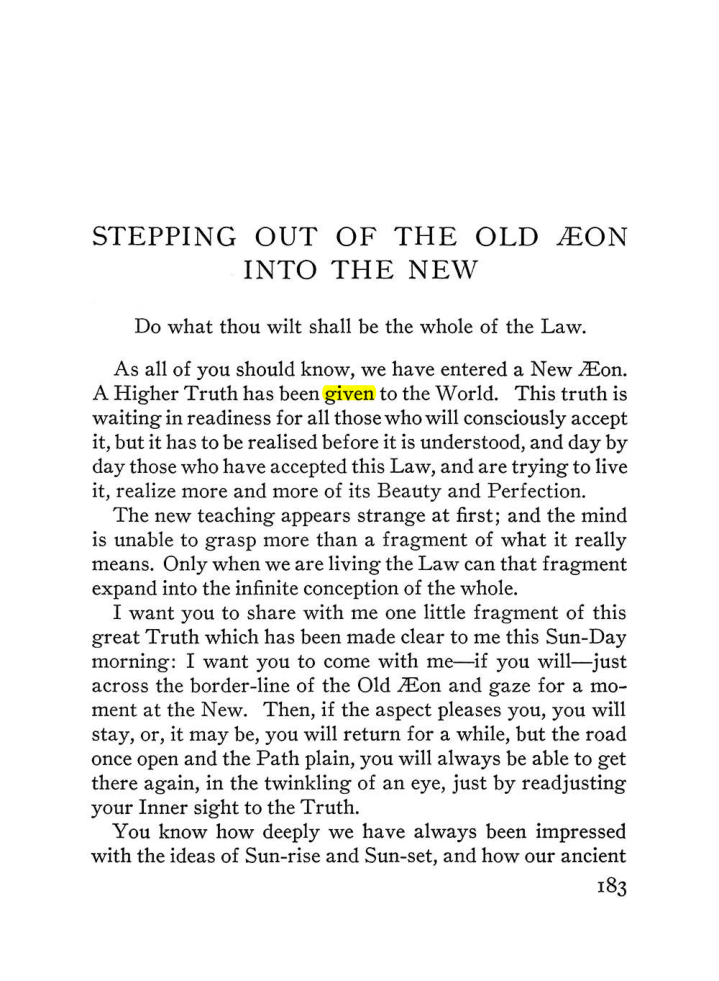 Original scan of The Equinox (Volume III, Number I), PDF page 195