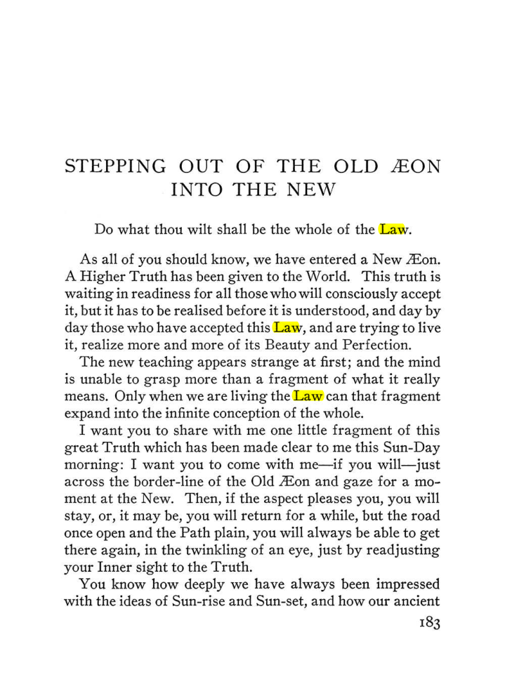 Original scan of The Equinox (Volume III, Number I), PDF page 195