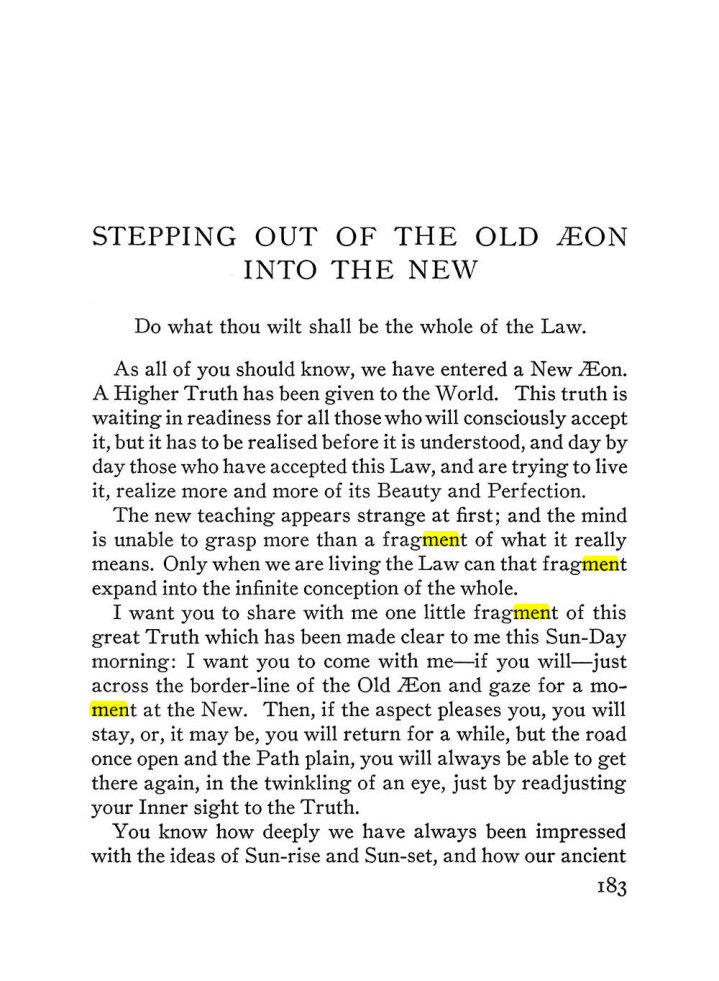 Original scan of The Equinox (Volume III, Number I), PDF page 195