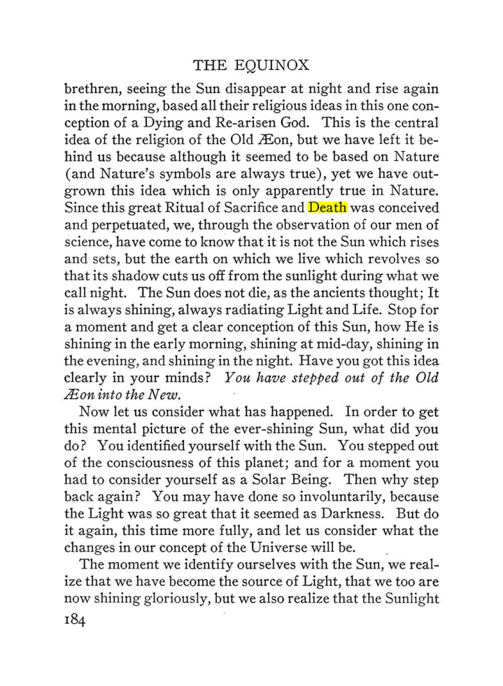 Original scan of The Equinox (Volume III, Number I), PDF page 196