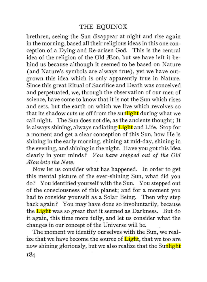Original scan of The Equinox (Volume III, Number I), PDF page 196