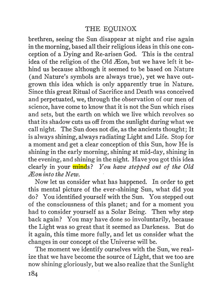 Original scan of The Equinox (Volume III, Number I), PDF page 196