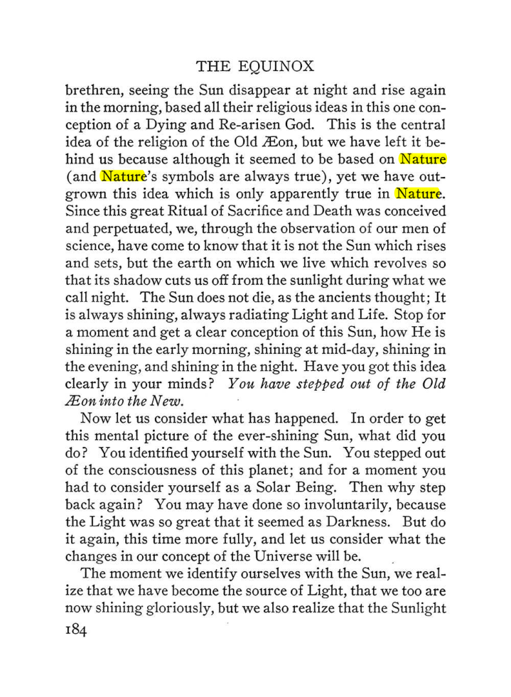 Original scan of The Equinox (Volume III, Number I), PDF page 196