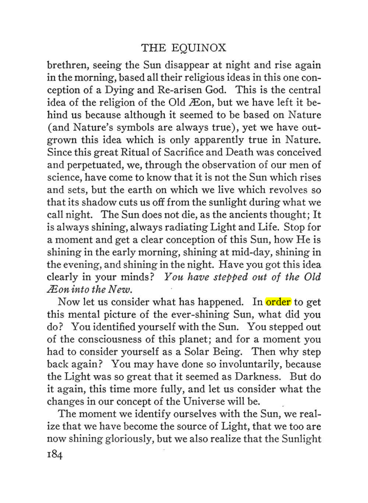 Original scan of The Equinox (Volume III, Number I), PDF page 196