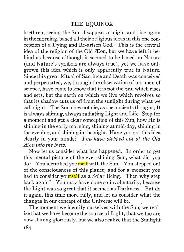 Original scan of The Equinox (Volume III, Number I), PDF page 196