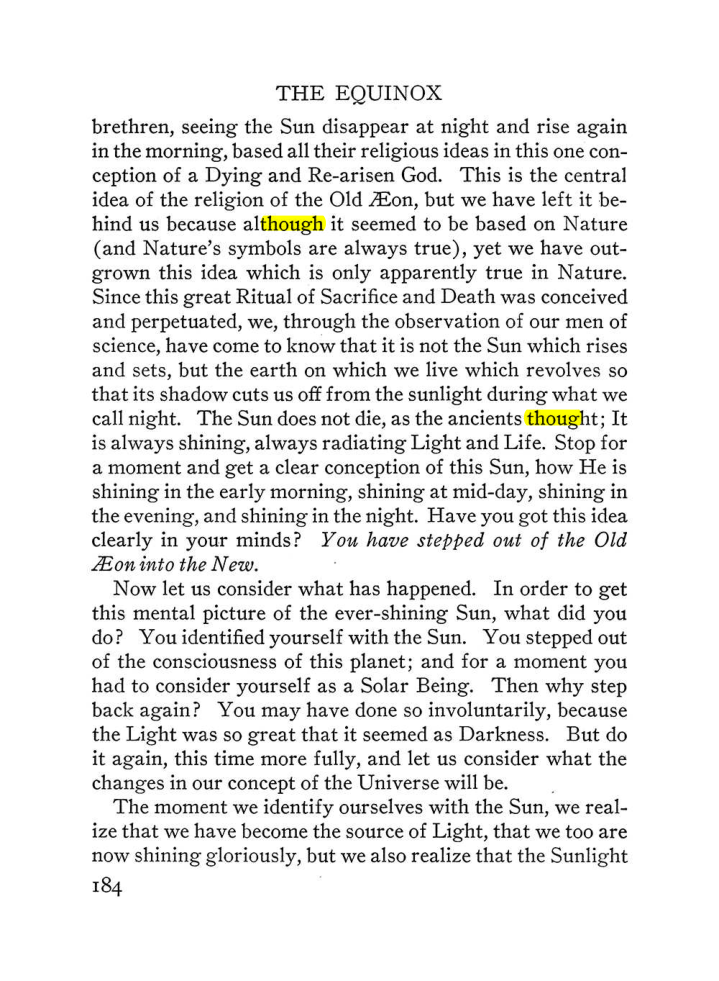 Original scan of The Equinox (Volume III, Number I), PDF page 196