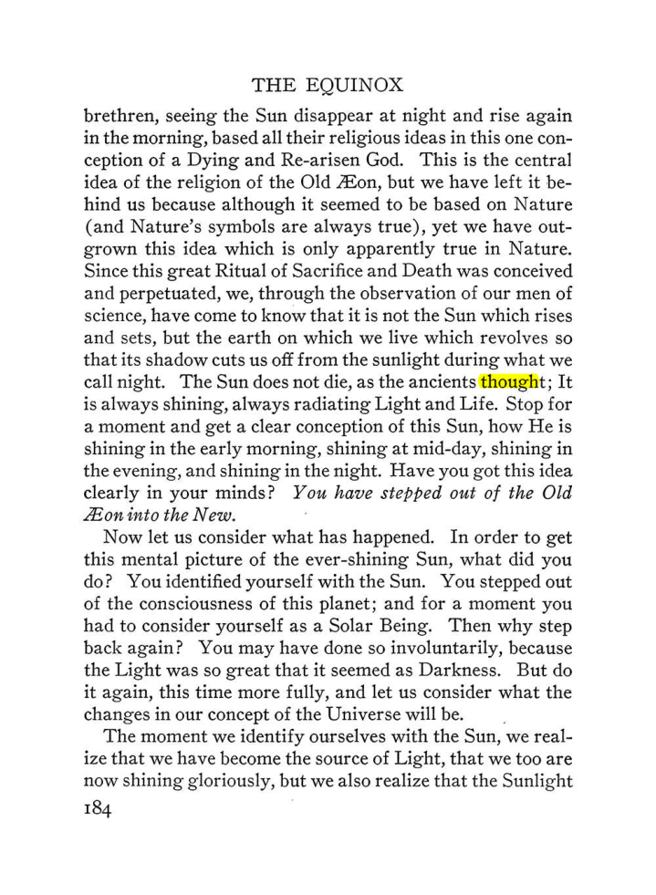 Original scan of The Equinox (Volume III, Number I), PDF page 196