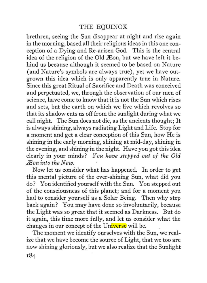 Original scan of The Equinox (Volume III, Number I), PDF page 196