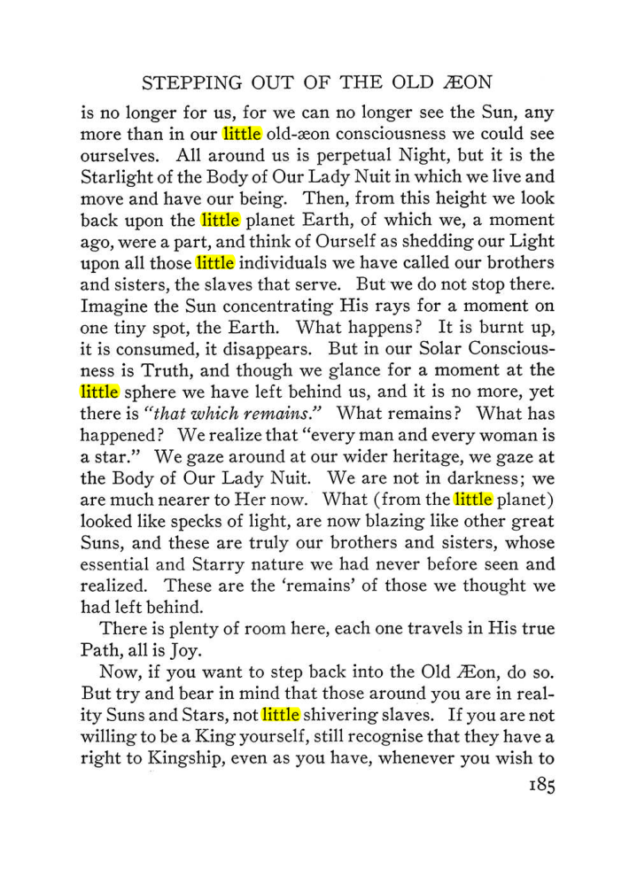 Original scan of The Equinox (Volume III, Number I), PDF page 197