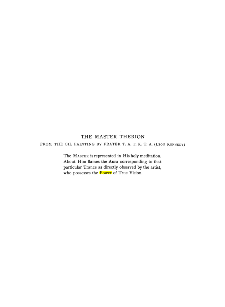Original scan of The Equinox (Volume III, Number I), PDF page 2