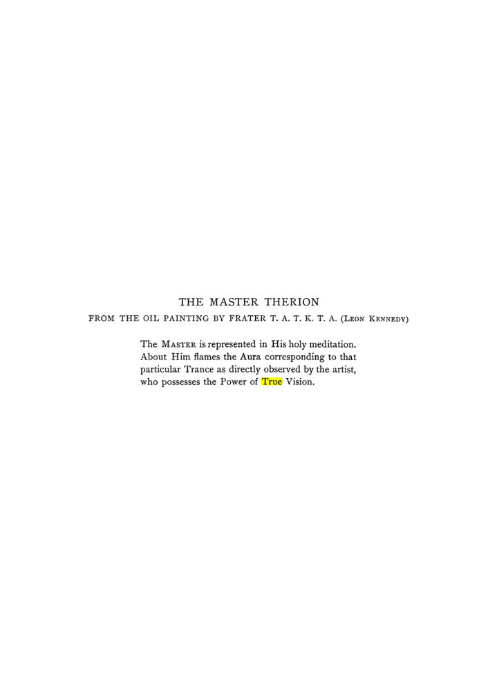 Original scan of The Equinox (Volume III, Number I), PDF page 2