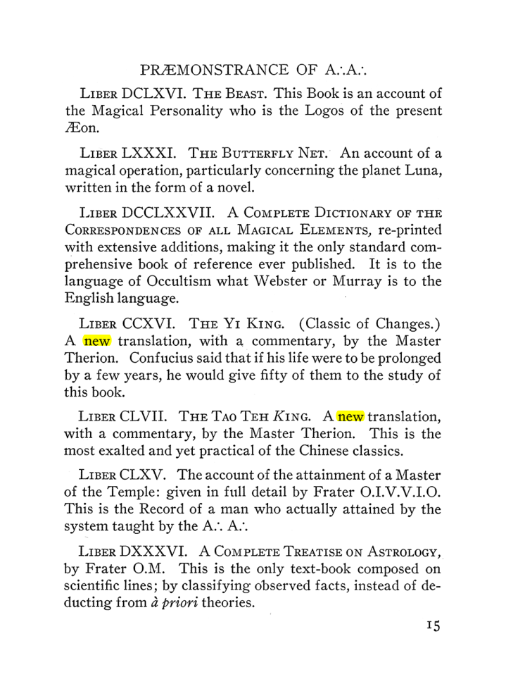 Original scan of The Equinox (Volume III, Number I), PDF page 21