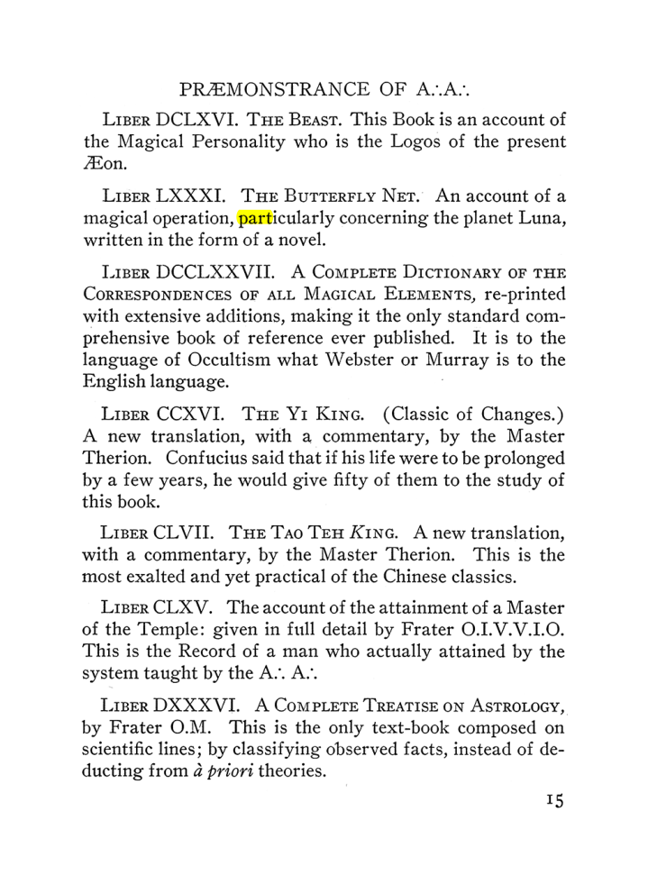 Original scan of The Equinox (Volume III, Number I), PDF page 21