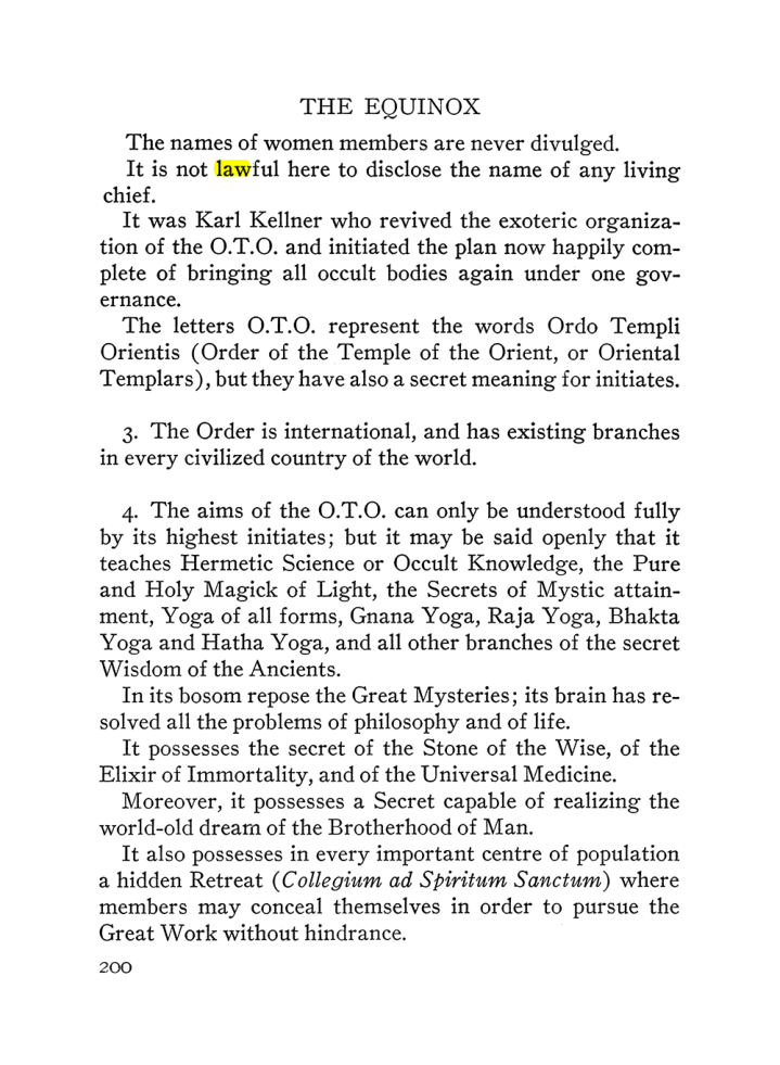 Original scan of The Equinox (Volume III, Number I), PDF page 214
