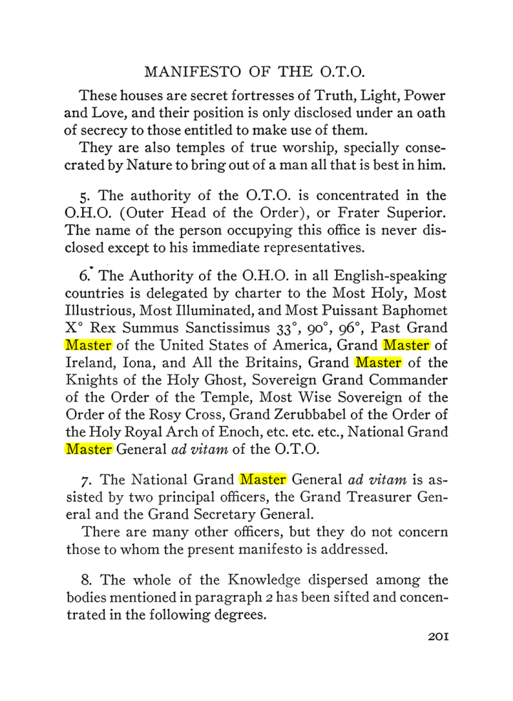 Original scan of The Equinox (Volume III, Number I), PDF page 215