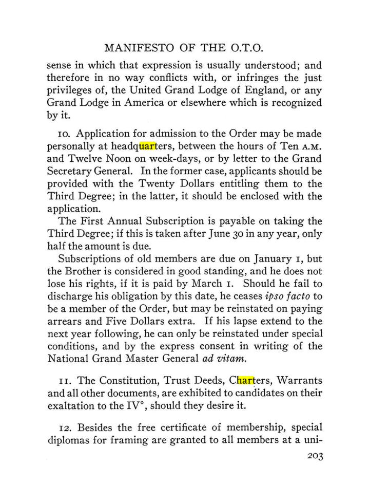 Original scan of The Equinox (Volume III, Number I), PDF page 217
