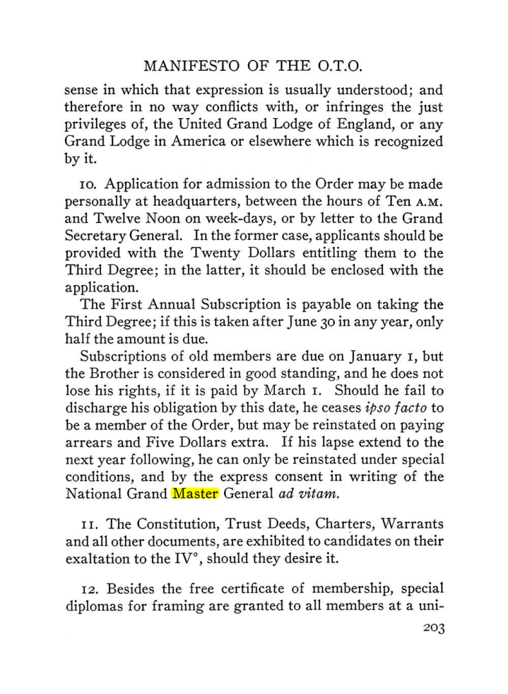 Original scan of The Equinox (Volume III, Number I), PDF page 217