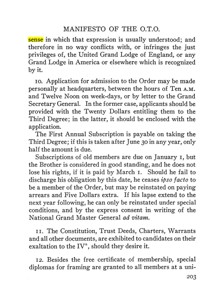 Original scan of The Equinox (Volume III, Number I), PDF page 217