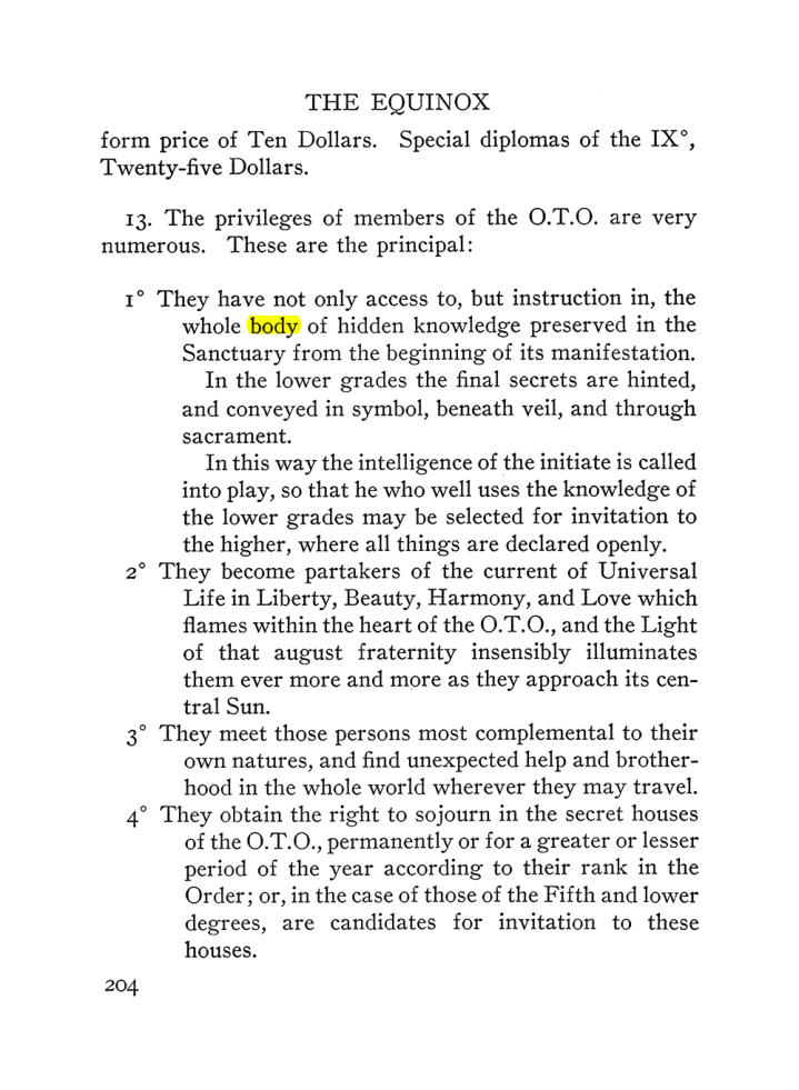 Original scan of The Equinox (Volume III, Number I), PDF page 218