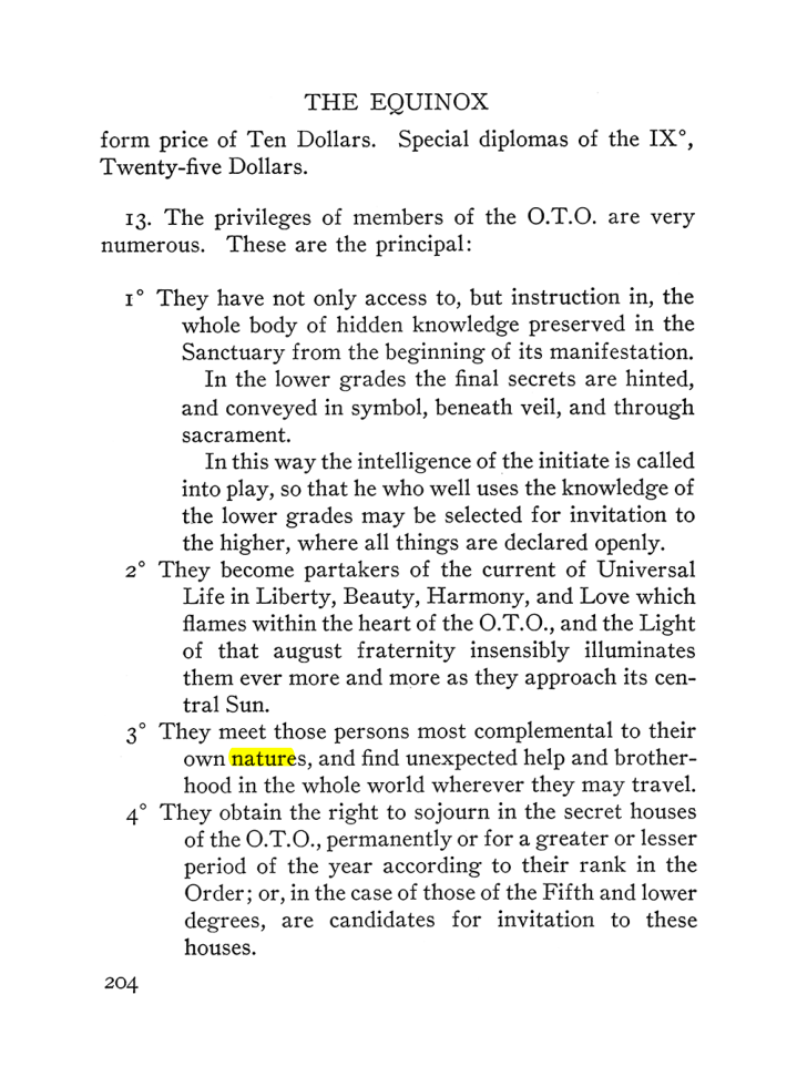 Original scan of The Equinox (Volume III, Number I), PDF page 218