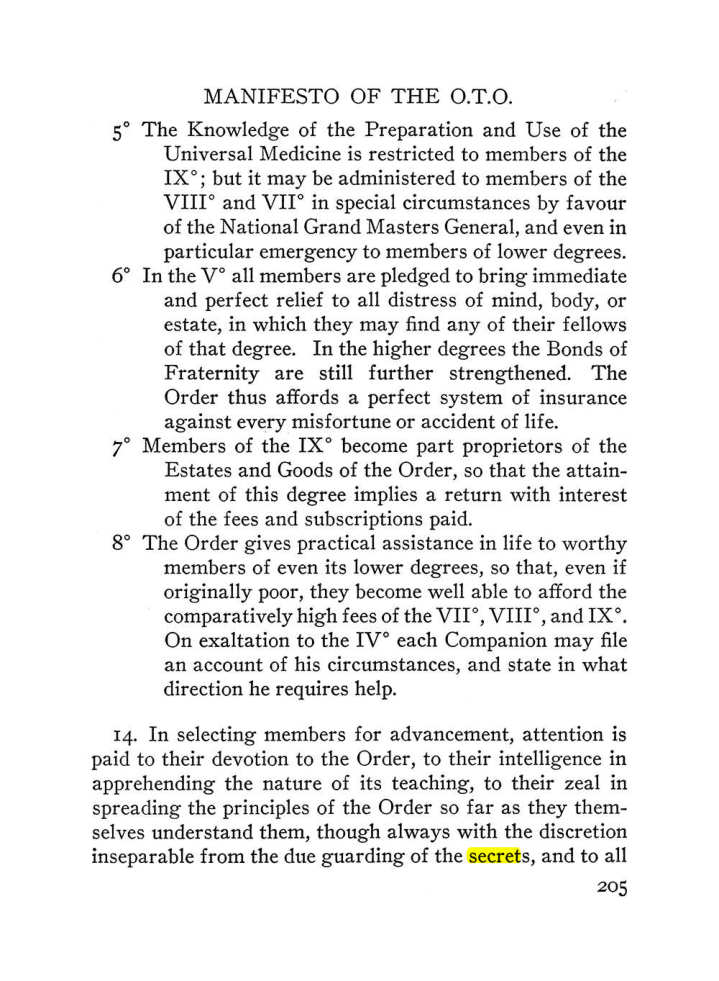 Original scan of The Equinox (Volume III, Number I), PDF page 219