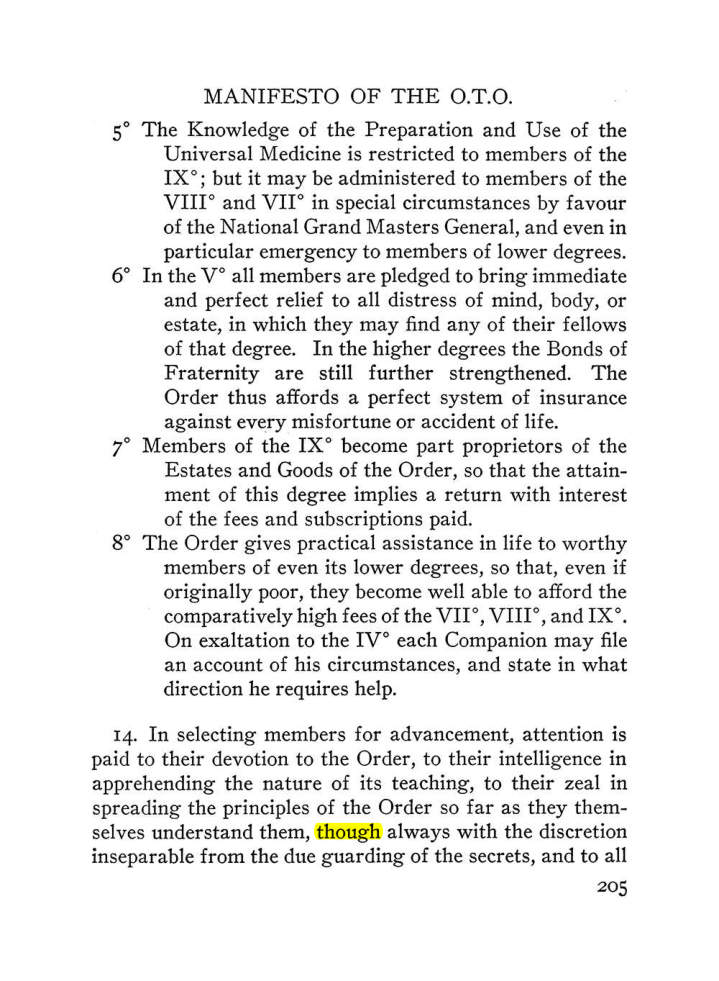 Original scan of The Equinox (Volume III, Number I), PDF page 219