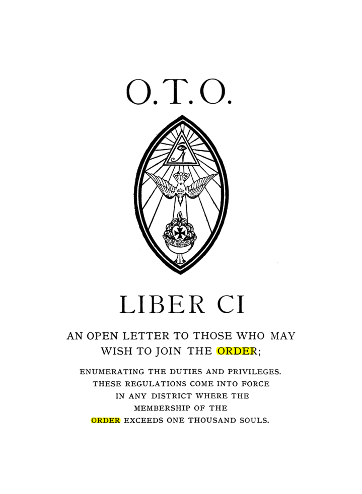 Original scan of The Equinox (Volume III, Number I), PDF page 221