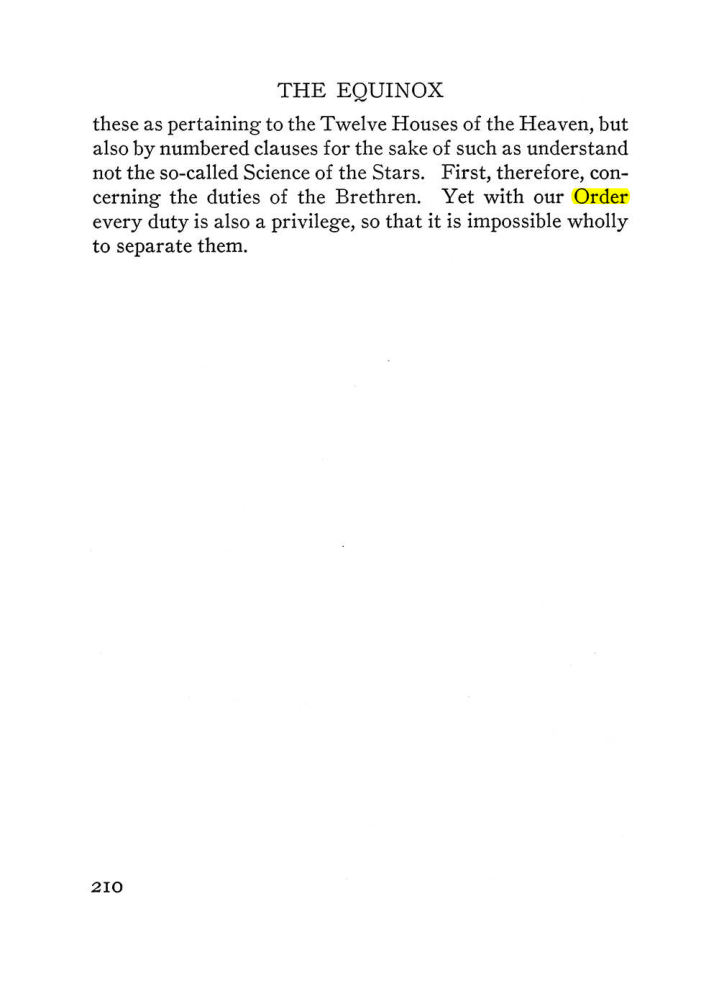 Original scan of The Equinox (Volume III, Number I), PDF page 224