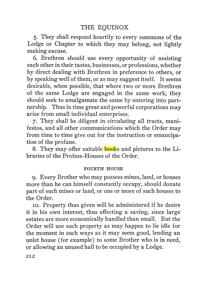 Original scan of The Equinox (Volume III, Number I), PDF page 226
