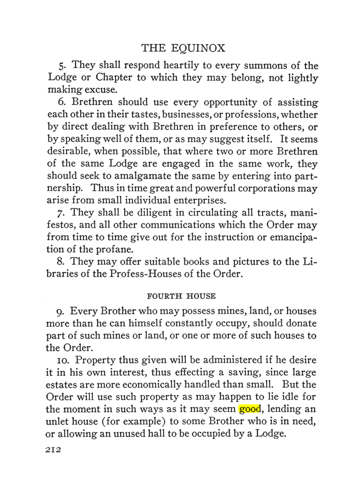 Original scan of The Equinox (Volume III, Number I), PDF page 226