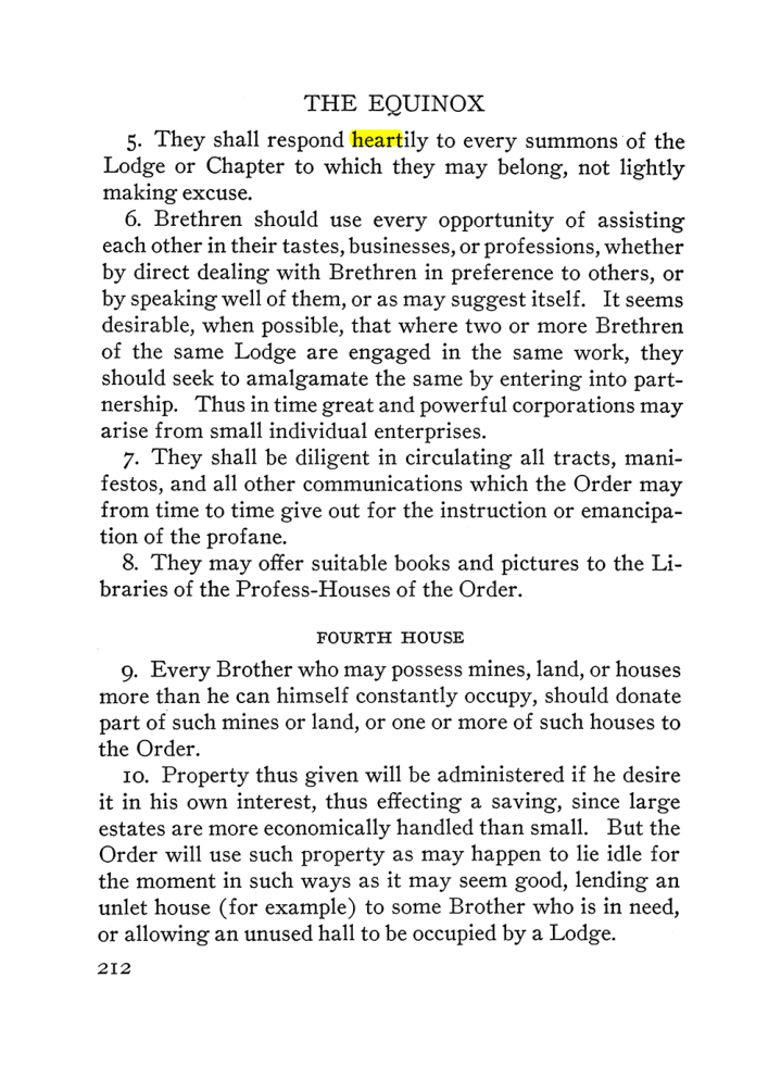 Original scan of The Equinox (Volume III, Number I), PDF page 226