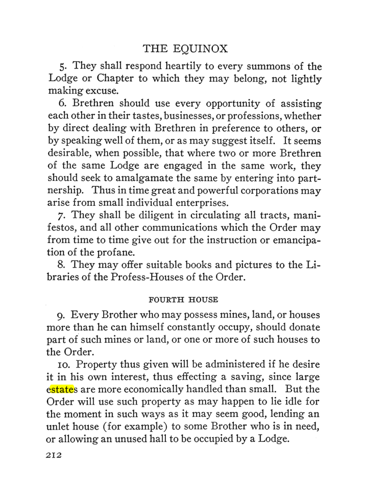 Original scan of The Equinox (Volume III, Number I), PDF page 226