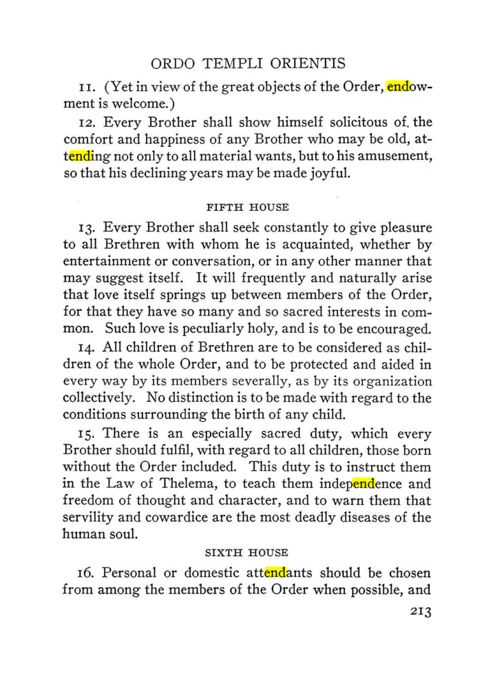 Original scan of The Equinox (Volume III, Number I), PDF page 227