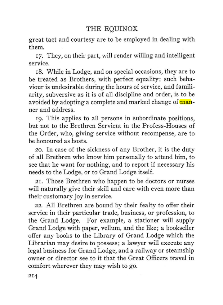 Original scan of The Equinox (Volume III, Number I), PDF page 228