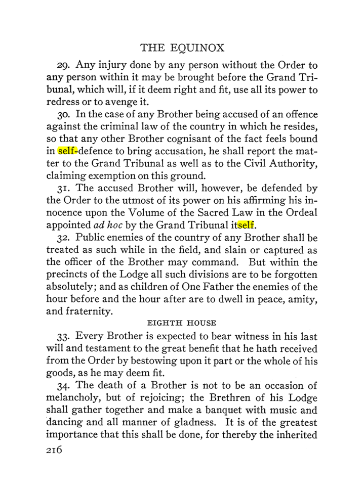 Original scan of The Equinox (Volume III, Number I), PDF page 230