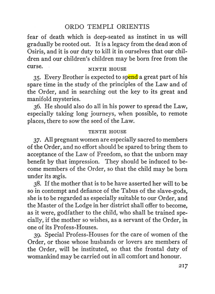 Original scan of The Equinox (Volume III, Number I), PDF page 231
