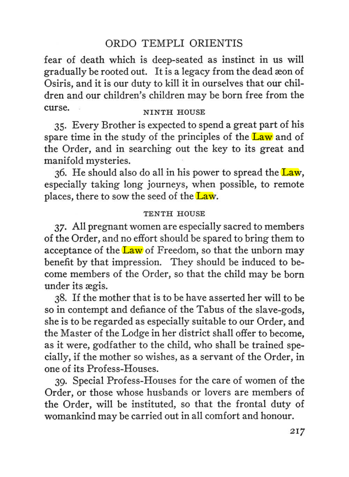 Original scan of The Equinox (Volume III, Number I), PDF page 231