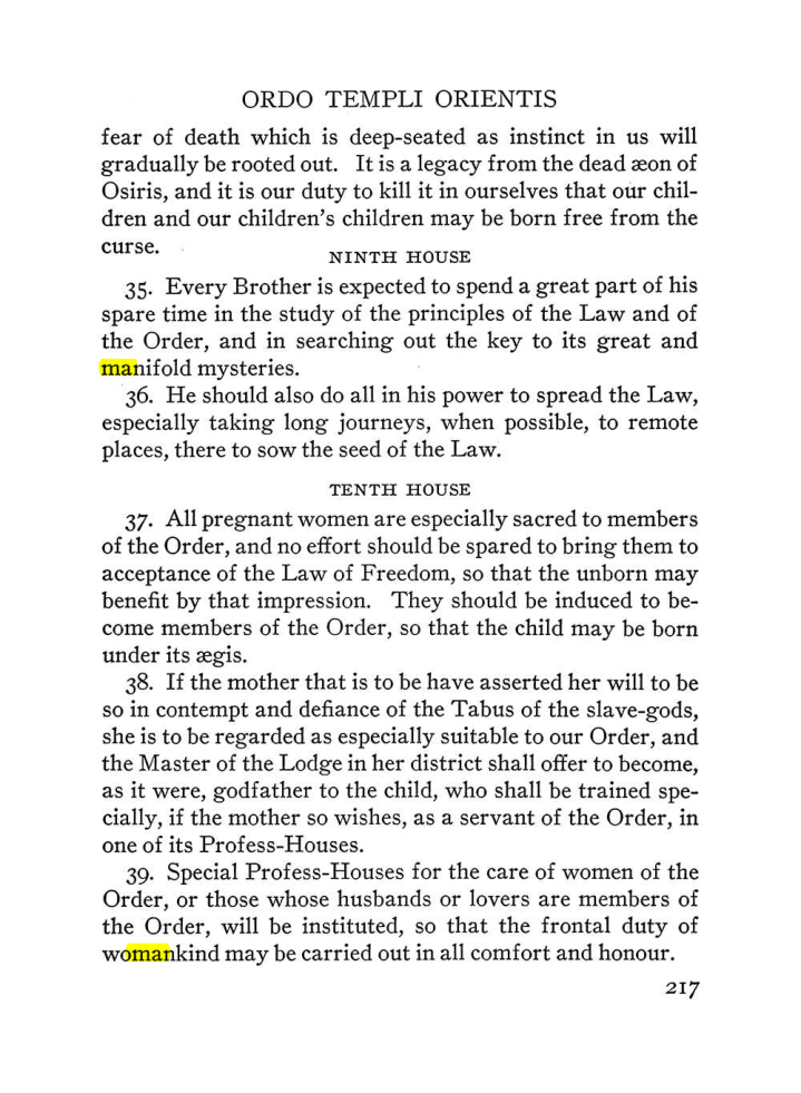 Original scan of The Equinox (Volume III, Number I), PDF page 231