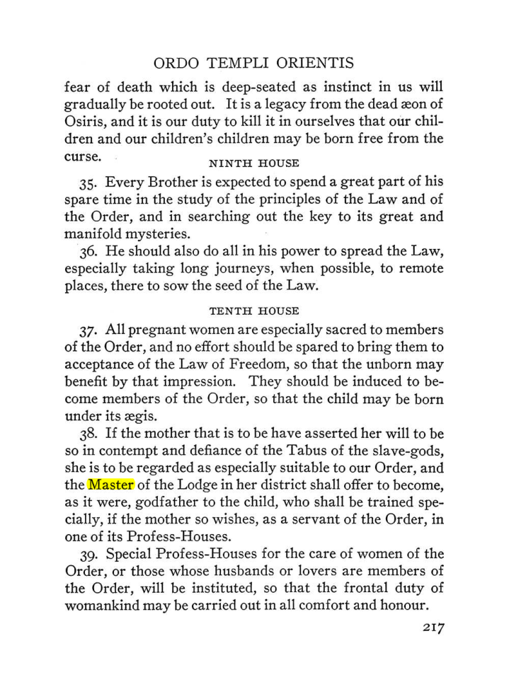 Original scan of The Equinox (Volume III, Number I), PDF page 231