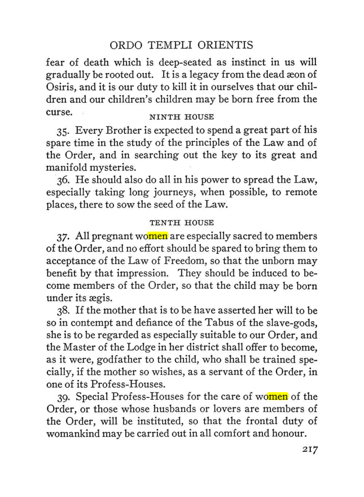 Original scan of The Equinox (Volume III, Number I), PDF page 231