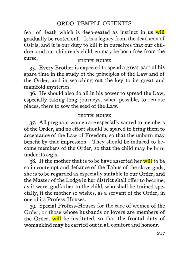 Original scan of The Equinox (Volume III, Number I), PDF page 231