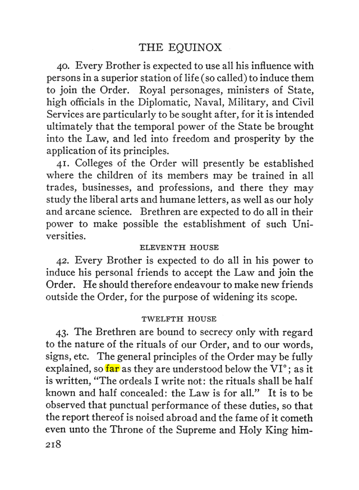 Original scan of The Equinox (Volume III, Number I), PDF page 232
