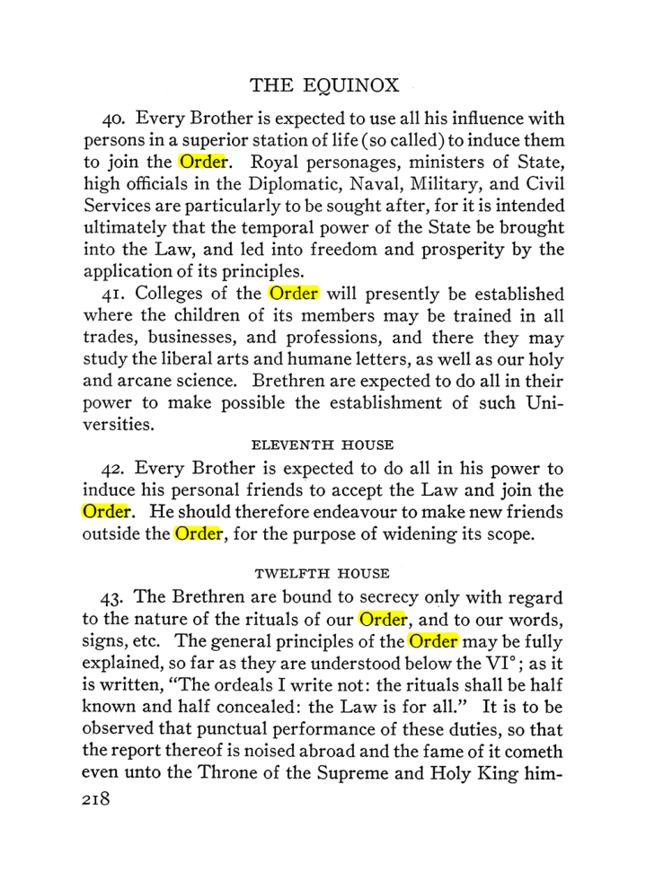 Original scan of The Equinox (Volume III, Number I), PDF page 232