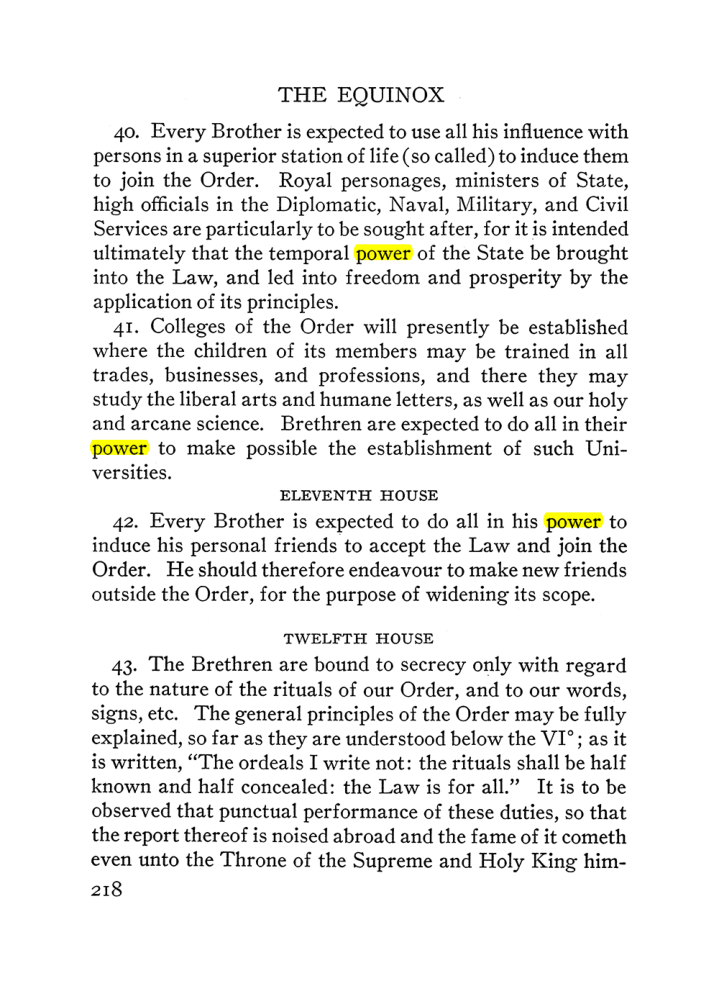 Original scan of The Equinox (Volume III, Number I), PDF page 232