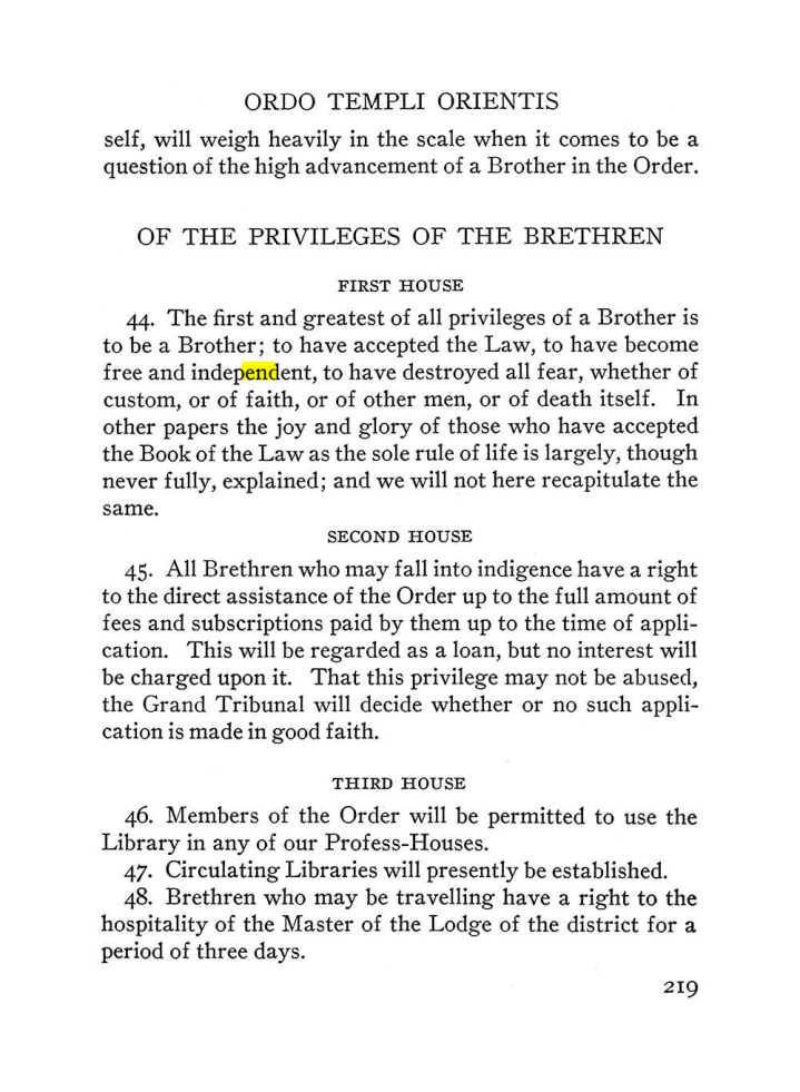 Original scan of The Equinox (Volume III, Number I), PDF page 233
