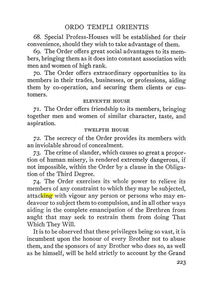 Original scan of The Equinox (Volume III, Number I), PDF page 237