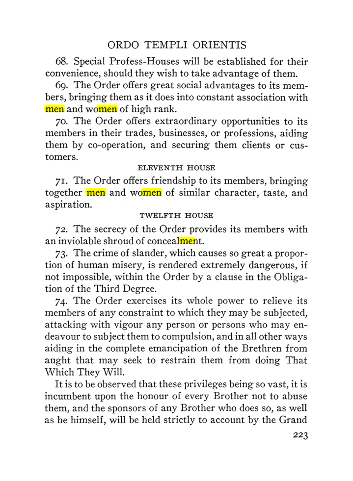 Original scan of The Equinox (Volume III, Number I), PDF page 237