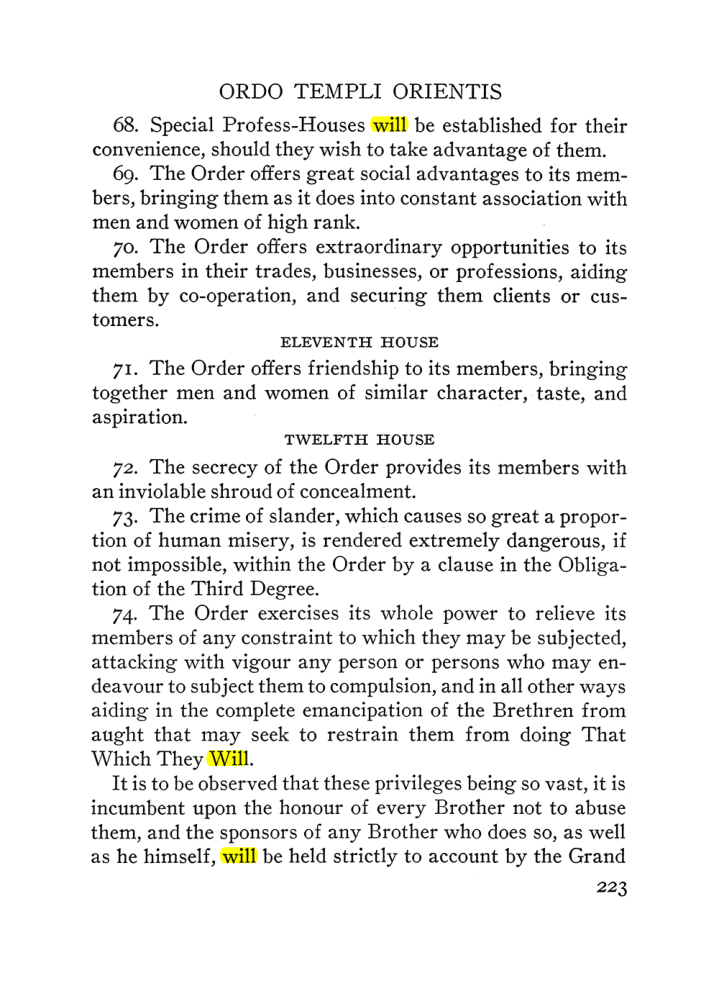 Original scan of The Equinox (Volume III, Number I), PDF page 237