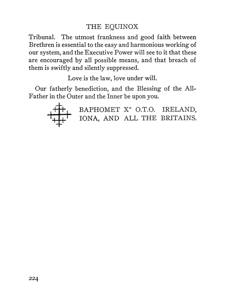 Original scan of The Equinox (Volume III, Number I), PDF page 238