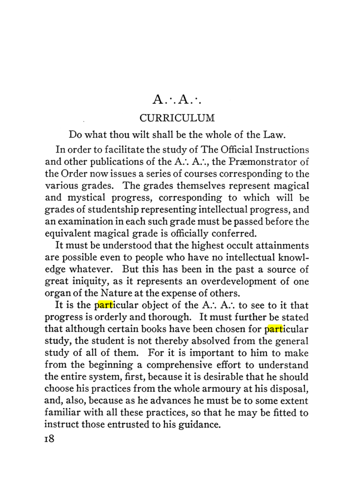 Original scan of The Equinox (Volume III, Number I), PDF page 24